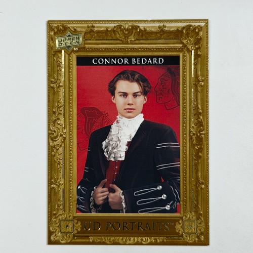 Connor Bedard #P60 — 2023 Upper Deck UD Portraits hockey card