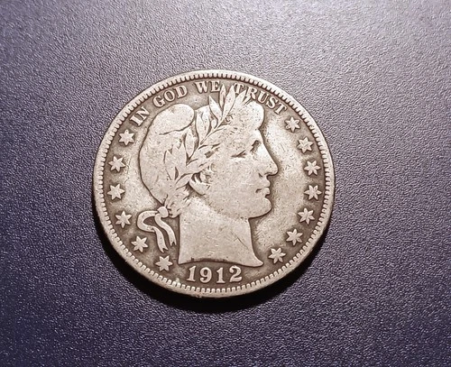 VG/Fine 1912-P Barber Half Dollar