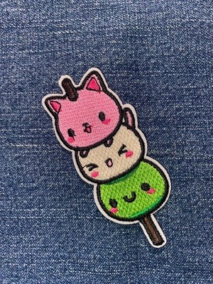 MOCHI CATS Embroidery Patch NEW Iron On