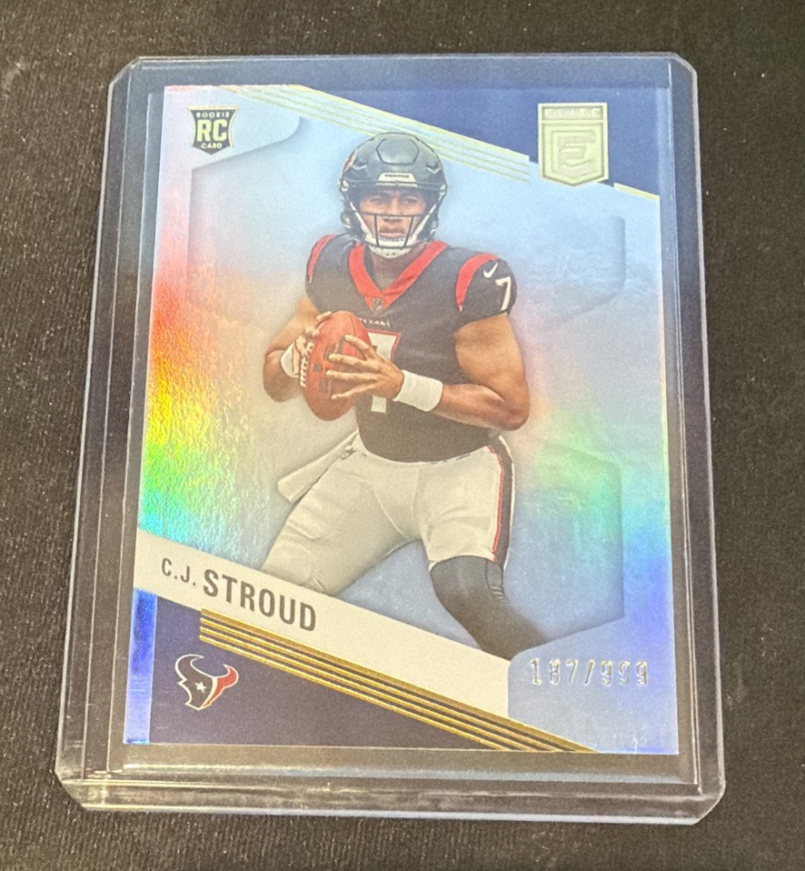 2023 Panini Donruss Elite - Rookies C.J. Stroud #112 /999 (RC) Houston Texans
