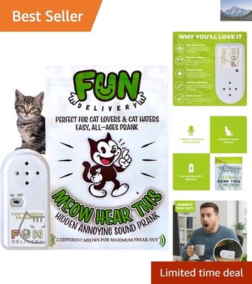 Meow Noise Maker Toy   Perfect Hidden Prank Device for Mischievous Fun