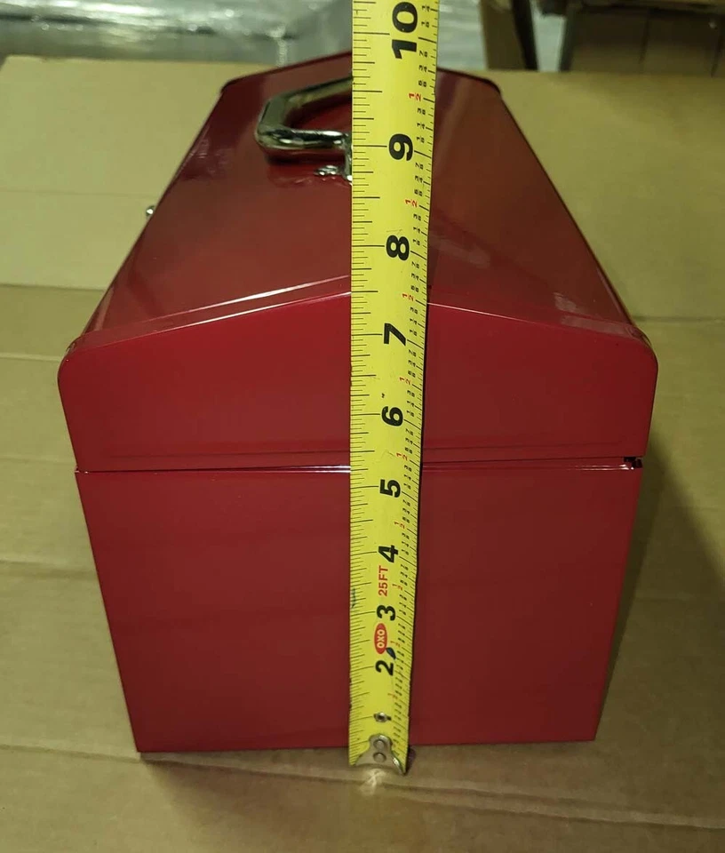 NEW Stack On R-516-2 Classic RED Steel 16" Tool Case Handheld Carry On Tool BOX - Image 2 of 4