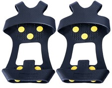 Botines de hielo antideslizantes sobre zapato/bota nieve hielo caminar pesca