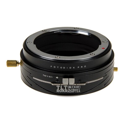 FotodioxPro TLTROKR-Tilt/Shift Adapter OlympusZuiko OMLens an FujifilmFujiX