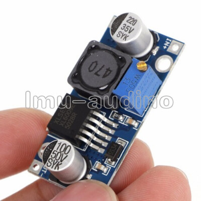 5PCS DC-DC Adjustable Step up boost Power Converter Module XL6009 Replace LM2577