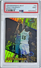 1999 BOWMAN'S BEST REFRACTOR /400 TRACY MCGRADY #56 PSA 9 MINT