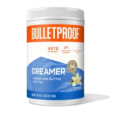 Bulletproof French Vanilla Creamer, 29.6 Ounces, Keto Coffee Creamer with MCT