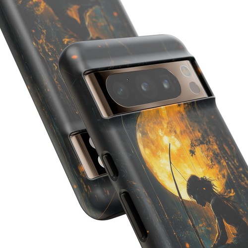 Aztec Girl Hunter Bow Arrow - Phone Ink Case for iPhone, Galaxy, Pixel - Picture 147 of 281
