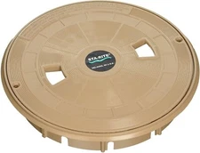 Pentair 08650-0159 Tan Lid and Collar Sta-Rite Pool Skimmer