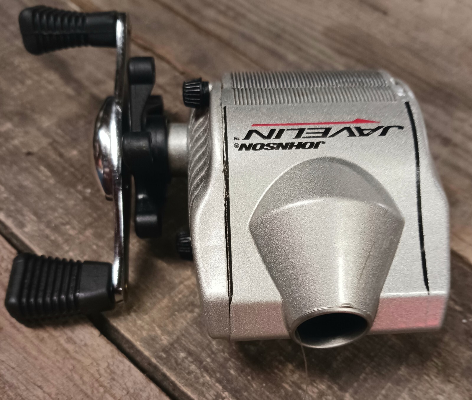 Vintage Johnson Javelin! *Cool space age baitcast reel! *Barely used