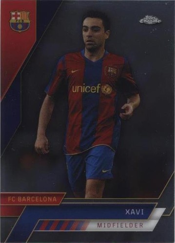 2024-25 Topps Dynasty Soccer Xavi Patch Auto Gold 1/1 