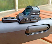 Mossberg 590 12 Ga Mount  Integrated Holosun 407c Solar Red Dot Shotgun