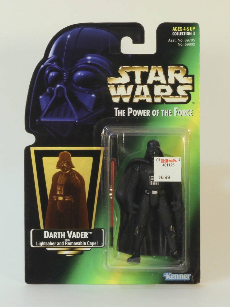 Star Wars Green Card Holo POTF2 Darth Vader Hasbro | eBay