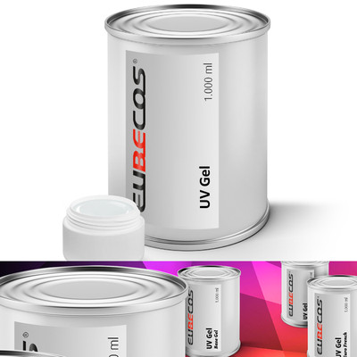 EuBeCos UV GELE Euro 1000 Euro 2600 Euro 5003 French Versiegler Finish 1 L 3 L