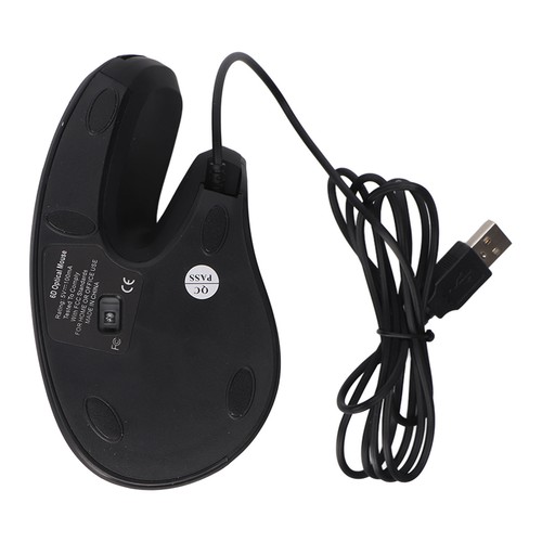 Wired Vertical Mouse 6 Buttons 800‑1200‑2400‑3200 DPI USB Wired Vertical Ergono - Picture 2 of 24