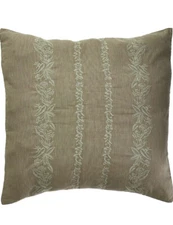 Tommy Bahama "Nador"  Pillow Euro Sham Green Embroidered New