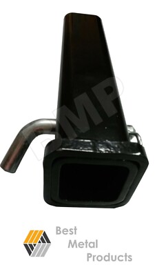 12'' Tube Hitch Receiver Hitch Ball Mount with Pin Spring Clip 1000125