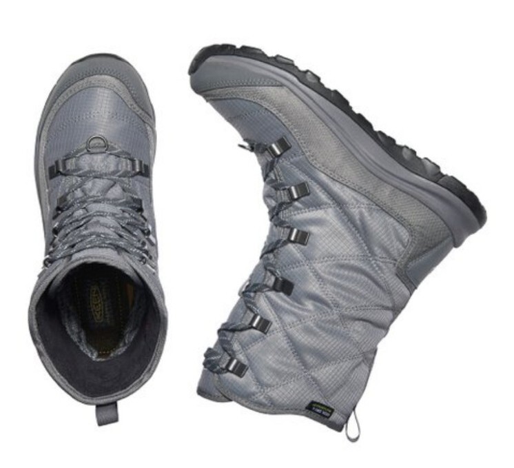 KEEN Terradora II Stivali Donna In Pizzo Impermeabili Peltro US 5 NUOVI CTRL $170