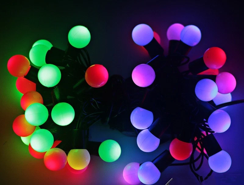 Colorful Waterproof Outdoor indoor RGB LED String Lamp Party House Decoration