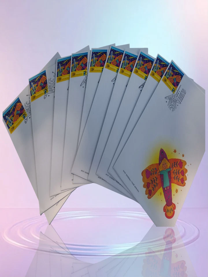 Мега-набор "Мрия". Марки Украины 2022 Foto 3 de 4