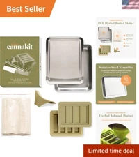 Herbal Infused Butter Maker Kit - Stainless Steel and Silicone for Easy Use