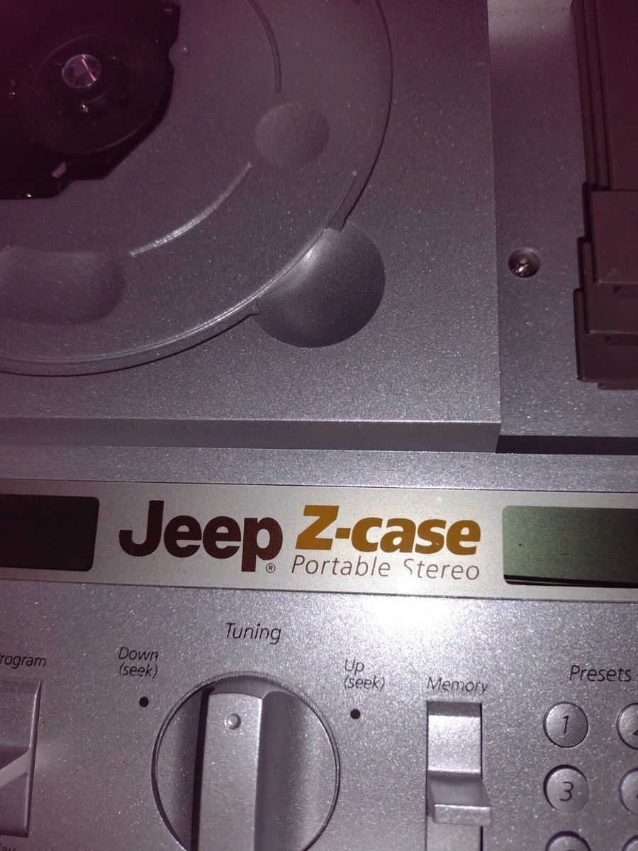Vintage Jeep Electronics Z-Case Portable Stereo ZC-PSB-9 | eBay