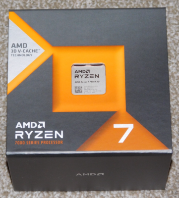 AMD Ryzen 7 7800X3D Processor (5 GHz, 8 Cores, Socket AM5) Boxed