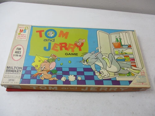 ORIGINAL Vintage 1977 Milton Bradley Tom and Jerry Board Game
