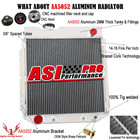 3 Core Aluminum Radiator for 1960-1966 65 Ford Mustang/Falcon XK XL XM XP Petrol