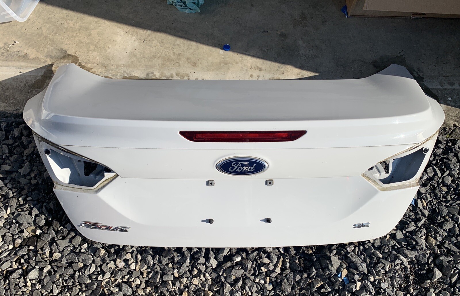 2012,2013,2014 Ford focus Trunk Lid White eBay