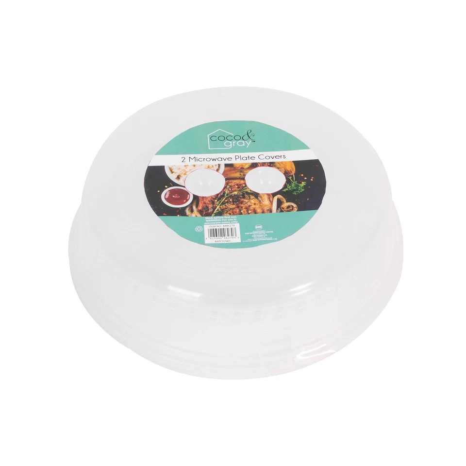 YÖL 2 or 4 Ventilated Microwave Plate Covers Kitchen Accessories Lid Food Cover