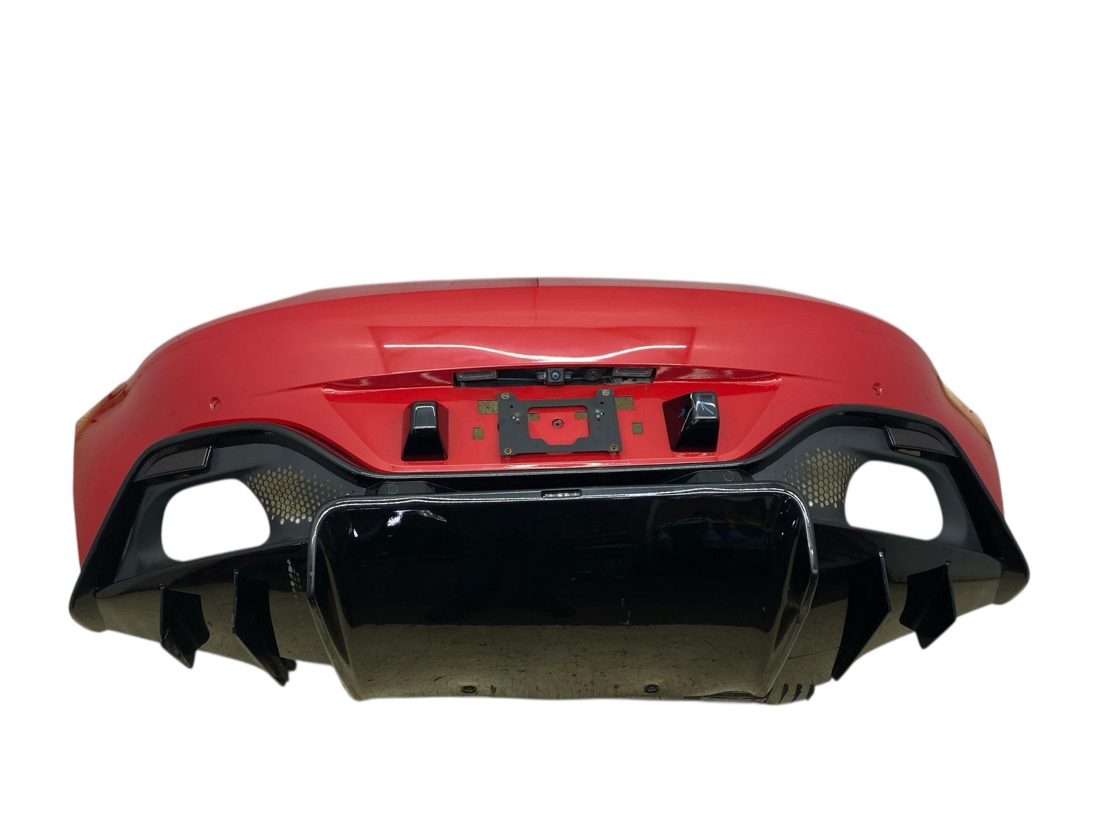 2019-2023 ASTON MARTIN VANTAGE OEM REAR BUMPER COVER ASSEMBLY | SUFFOLK RED USR