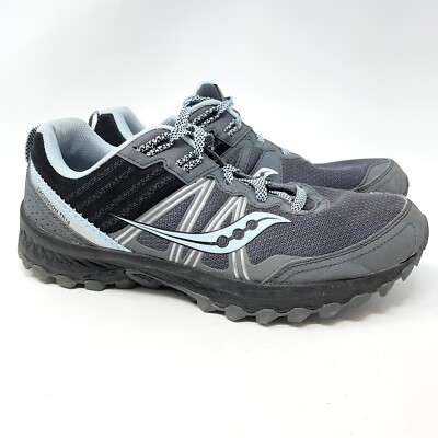 Saucony Womens Excursion TR14 Gray Athletic Running Walking Sneakers 12W BL6