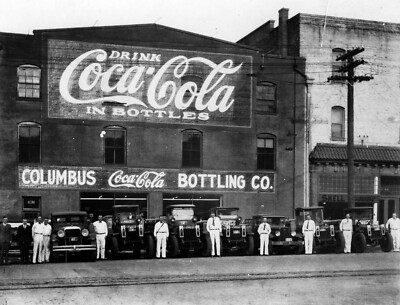 Black and White Photo Bottling Company  Coke Coca Cola  8x10 Reprint  A-6