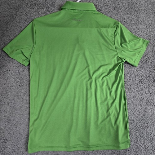 Sligo Golf Polo Shirt Mens Large Green Short Sleeve Performance Stretch - Picture 7 of 11