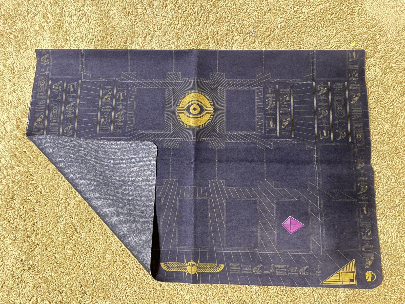 YuGiOh Playmat Imperium Duelist Millenium Eye eBay