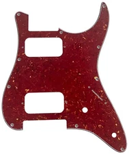 New 4 Ply Guitar Pickguard For Tom Anderson Drop top Classic HH,Red Tortoise