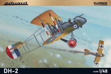 1/48 Eduard DH-2 Biplane Profipack Plastic Model Kit