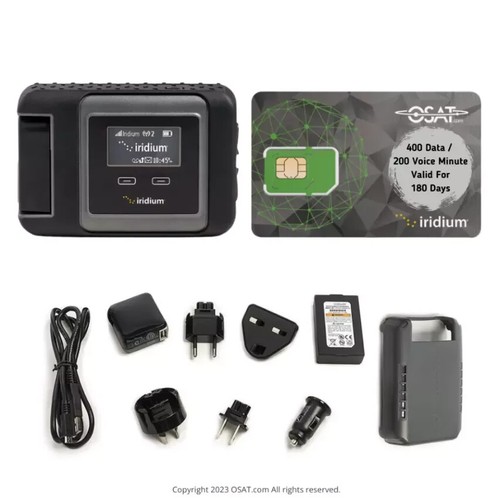 Iridium GO! 9560 Satellite Wi-Fi Hotspot - 400 Data / 200 Voice min / 180 Days - 第 1/5 張圖片