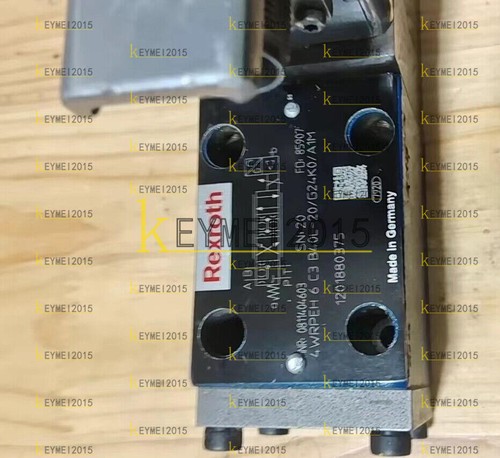 1PCS Used 0811404603 4WRPEH6C3B40L-2X/G24K0/A1M 4WRPEH6C3B40L-20/G24K0/A1M Valve - Picture 5 of 6