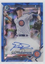 2021 Bowman Sapphire Edition Chrome Prospects Riley Thompson #BSPA-RT Auto om9