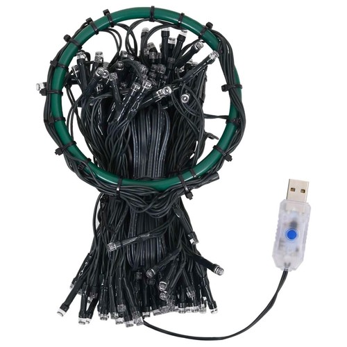 250 Blue Christmas Tree Net Lights 98.4 Inch Indoor Outdoor Holiday Decor - Bild 3 von 6