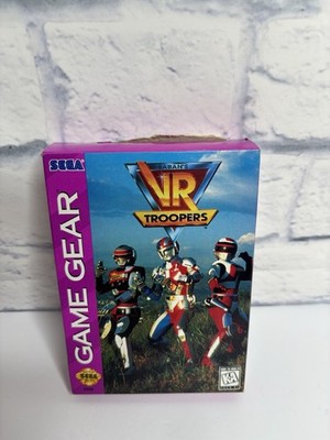 Saban s VR Troopers Sega Game Gear Complete with/Manual CIB