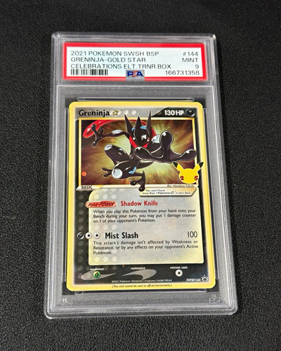 Greninja ★ graded PSA 9 for sale on eBay