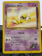 Gym Challenge #093/132 Sabrina's Abra (93)
