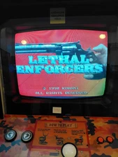Konami Leathal Enforcers Arcade Jamma Pcb Working But Has Sound Issues 