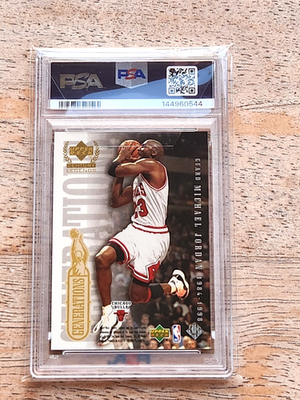 MICHAEL JORDAN　KOBE BRYANT　1998　NBA　UD 1998 UD Century Legends Kobe Bryant/M.Jordan Generations PSA9 | eBay