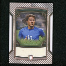 2025 Futera Unique Francesco Totti Heroes Top Bronze 2/20 Italy ZD6530