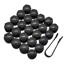 Xukey Wheel Center Caps For Audi 20pcs 25mm 20mm0.78in Diameter Black