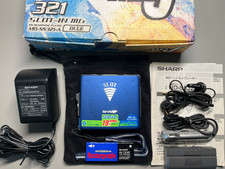 1pcs Sharp MD-SS321 Walkman Set